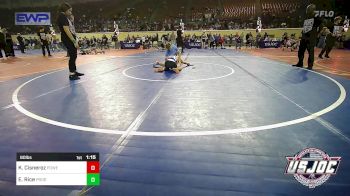 80 lbs Final - Kaidence Cisneroz, Powerhouse Wrestling Academy vs Emy Rice, Prodigy Elite Wrestling