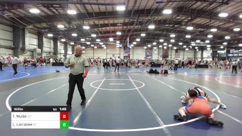 160 lbs Round Of 128 - Tyler Muller, CT vs Landin Larrabee, VT