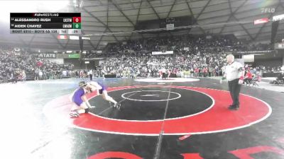 Boys 4A 138 lbs Cons. Round 1 - Aiden Chavez, Lake Washington vs Alessandro Rush, Lake Stevens