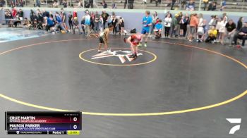 105 lbs Round 2 - Cruz Martin, Interior Grappling Academy vs Maison Parker, Alaska Battle Cats Wrestling Club