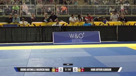 Hank Arthur Almasan vs Bruno Antonelle Mauricio Maia 2025 Pan Kids Jiu-Jitsu IBJJF Championship