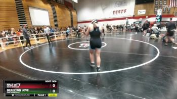 170 lbs Quarterfinal - Hali Witt, Rock Springs vs Braelynn Love, Cheyenne East