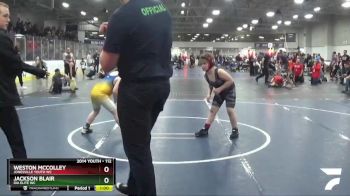 112 lbs 7th Place Match - Jackson Blair, Ida Elite WC vs Weston McColley, Jonesville Youth WC