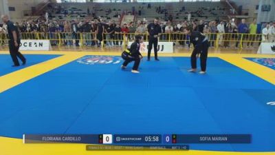Floriana Cardillo vs Sofia Marian 2026 UIJJ TRIESTE BJJ CHALLENGE