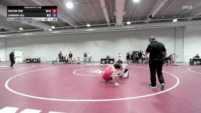 62 lbs Cons. Round 4 - Maxim Sim, World Team Training Center vs Landon Lill, New Jersey