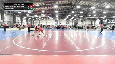 120 lbs Consi Of 64 #2 - Jerry Salazar Mendoza, VA vs Colin Clark, IN