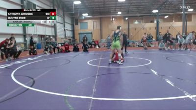 149 lbs Champ. Round 1 - Anthony Zanders, Washington State University vs Hunter Dyer, Providence (Mont.)