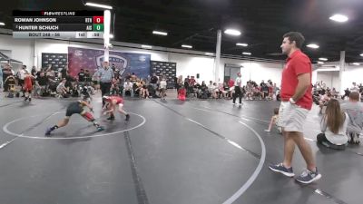 56 lbs 1st Place Match - Rowan Johnson, Capital City Wrestling vs Hunter Schuch, AISIG