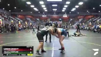 170 lbs Semifinal - London Crossley, Whittemore-Prescott vs Mikayla Hartline, Hartford WC