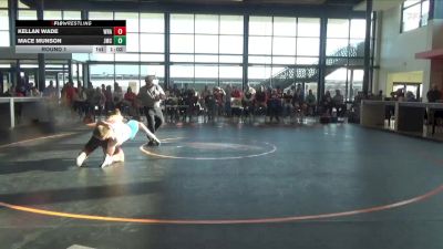 160 lbs Round 1 - Mace Munson, Jesup Mat Club vs Kellan Wade, Wrath