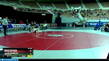 D2-120 lbs Champ. Round 1 - Brock Pearson, Mountain View - Marana vs Jacob Marnelos, Campo Verde