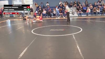 141 lbs Champ. Round 2 - Tobey Ravida, Northern Colorado vs Christian Herrera, Wyoming