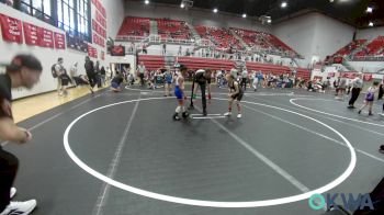 58 lbs Rr Rnd 1 - Koreigh Leslie, Choctaw Ironman Youth Wrestling vs Layla Kellogg, Smith Wrestling Academy