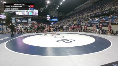120 lbs Champ. Rd Of 128 - Cody Householder, Pennsylvania vs Mason Emerson, Idaho