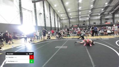 130 lbs Consi Of 4 - Ayla Veater, The Wrestling Assylum vs Taylor Knilans, Independent