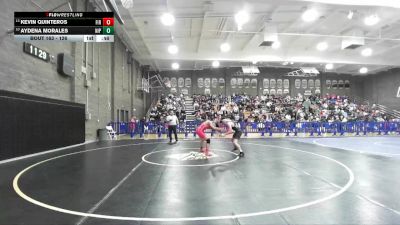 126 lbs Cons. Round 1 - Aydena Morales, Nipomo vs Kevin Quinteros, Firebaugh