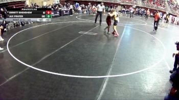 120 lbs Champ. Round 2 - Jax Prater, Syracuse Mat Club vs Emmitt Shenshew, Neligh Oakdale