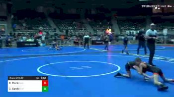 61 lbs Consolation - Braxton Plunk, Raw vs Dakota Sandy, Mat Assassins