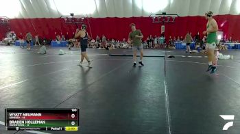 190 lbs Round 2 (16 Team) - Wyatt Neumann, Geneseo vs Braden Holleman, Watertown