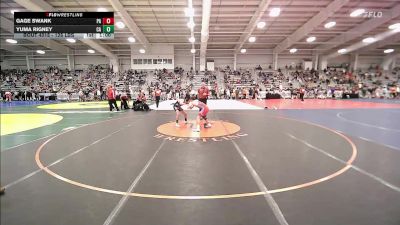 126 lbs Consi Of 64 #1 - Gage Swank, PA vs Yuma Rigney, CA