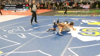 Semifinal - Crew Carlson, Omaha Skutt Catholic vs Brodee Scobee, Bennington