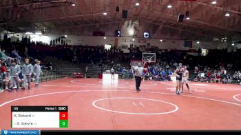 170 lbs 7th Place Match - Evan Saevre, Columbus North vs Kade Rickard, Bishop Chatard