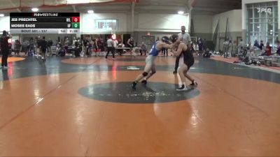 157 lbs Cons. Round 4 - Jeb Prechtel, Bellarmine vs Moses Eads, Unattached