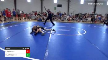 100 lbs Consolation - Logan Ross, Mayo Quanchi vs Presley Johnson, Thoroughbred
