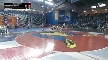 126 lbs Cons. Round 2 - Trey Neith, Notre Dame Green Pond vs Jacob Richardson, Watchung Hills