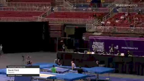 David Ford - Individual Trampoline, Elevated - 2021 USA Gymnastics Championships