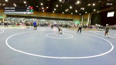 61-66 lbs Round 3 - Anakin Ross, Greenwave Youth Wrestling Club vs Nikoli James, Damonte Ranch Mustangs