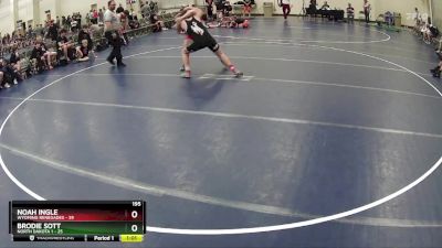 195 lbs Round 3 (6 Team) - Brodie Sott, North Dakota 1 vs Noah Ingle, Wyoming Renegades