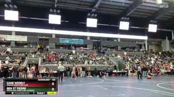 125 lbs Cons. Round 4 - Ben St Pierre, Siouxland Wrestling Academy vs Zane Wesely, Wahoo Wrestling Club