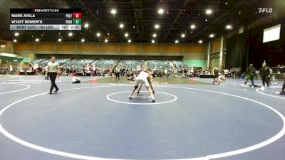 184 lbs Consi Of 16 #2 - Mark Ayala, Cal Poly vs Wyatt Rewerts, Embry-Riddle