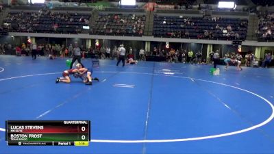 85 lbs Quarterfinal - Lucas Stevens, MN Elite vs Boston Frost, Team Bosco