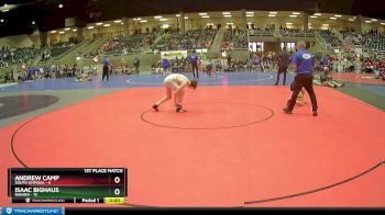 140 lbs Placement (4 Team) - Isaac Bighaus, Rainier vs Andrew Camp, South Umpqua