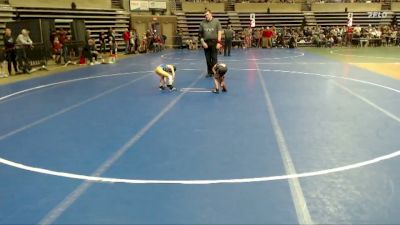 45 lbs Champ. Round 1 - Beckett Buysse, Minneota vs Lucas Contreras, NLS (New London/Spicer)