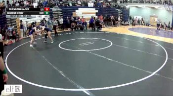 130 lbs. Cons. Round 4 - Elizabeth Hager, Lexington vs Jasmine Cody, Marshfield