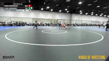 105 lbs 5th Place - Riggs Robedeaux, Untouchables 14U Black vs Calib Anderson, Full Circle 14U