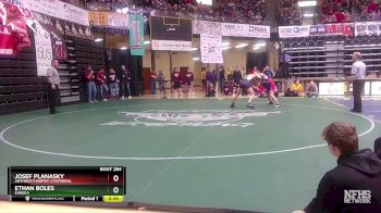 150 lbs Cons. Round 2 - Ethan Boles, Eureka vs Josef Planasky, Anthony/Harper-Chaparral