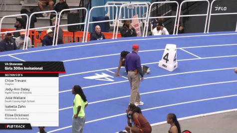High School Girls' 300m, Prelims 5