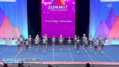 US Cheer Rebels - Reckless Rebels [2026 L4 Senior - D2 - Medium Semis] 2026 The D2 Summit