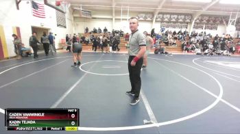 215 lbs Cons. Round 3 - Caden VanWinkle, Mica Mountain vs Kadin Tejada, Mohave