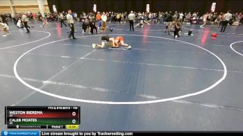 119 lbs Champ. Round 2 - Weston Bierema, SD vs Caleb Moates, OK