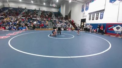 100 lbs Champ. Round 2 - Ellie Bouzis, Campbell County vs Kiele Harmeyer, Douglas