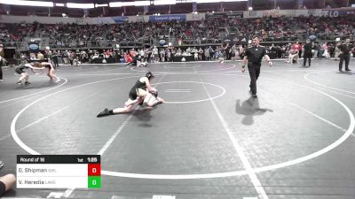 120 lbs Round Of 16 - Gabe Shipman, Abilene Kids vs Vinny Heredia, Lawrence Elite