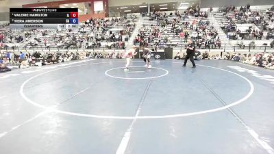 U23 Women - 68 lbs Quarters - Valerie Hamilton, IL vs Tiera Jimerson, CA