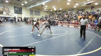 126 lbs 7th Place Match - Alex Newman, Servite vs ESTEBAN ARMENTA, Mayfair