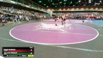 157 lbs Prelim - Noah Burgos, Garza vs Kalayo Donald, Reed