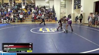 162 lbs Champ. Round 1 - Jimmy Berry, Dothan HS vs Tra`mel Mccoy, Tallassee